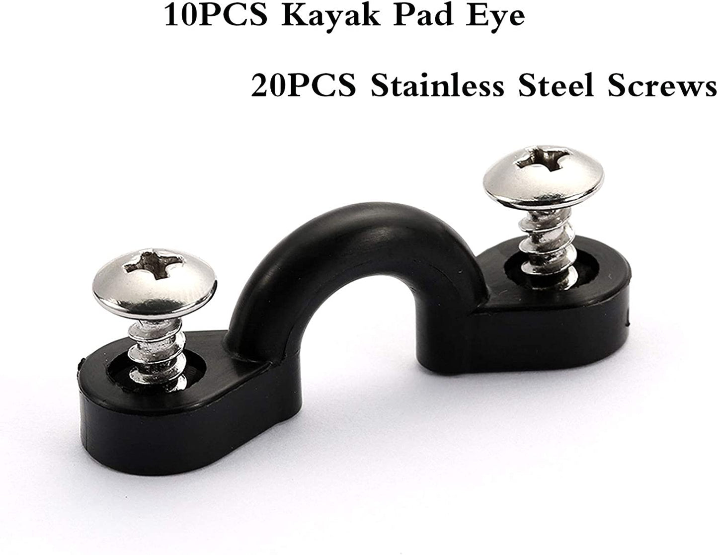 Kayak Pad Eye Kit, 10 pc