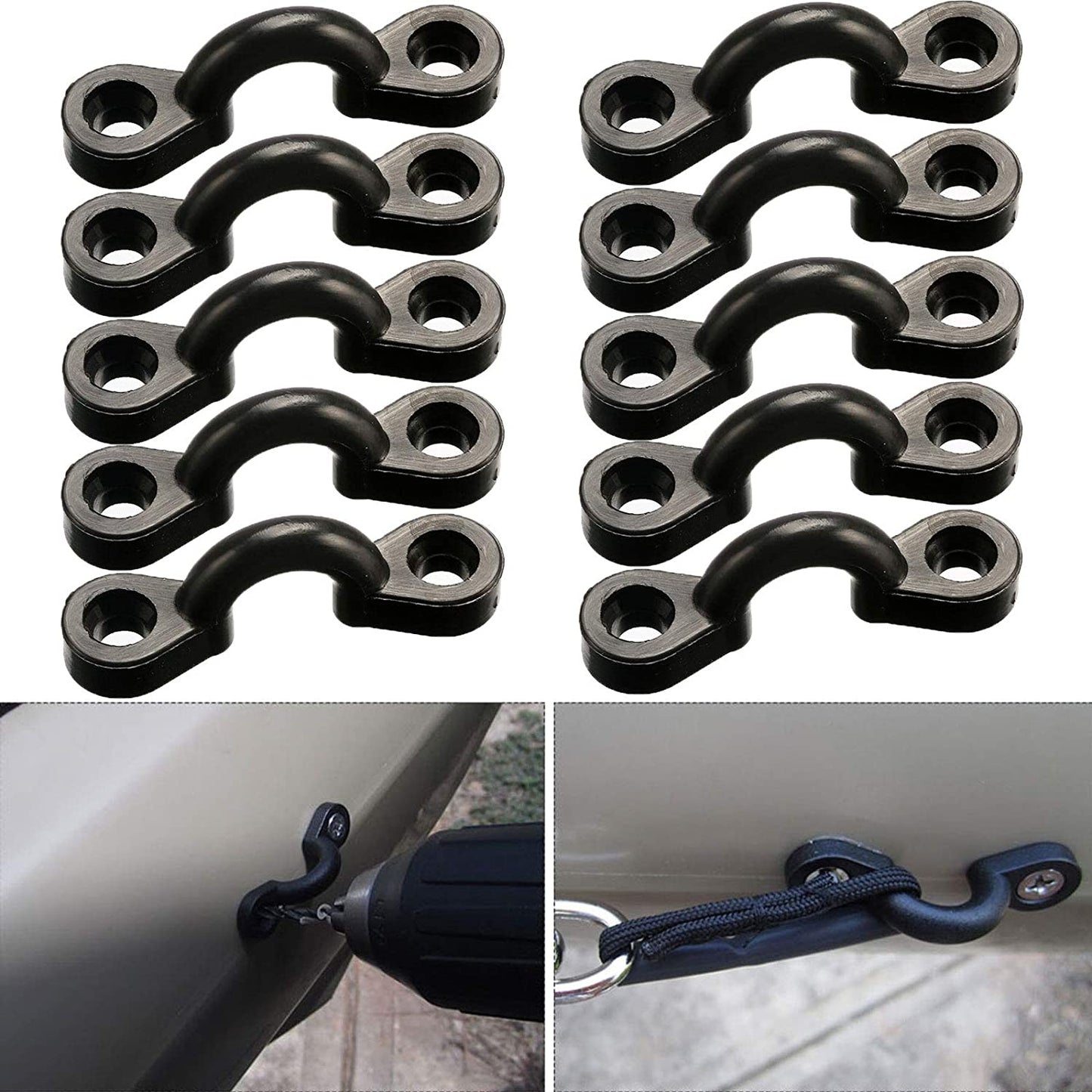Kayak Pad Eye Kit, 10 pc