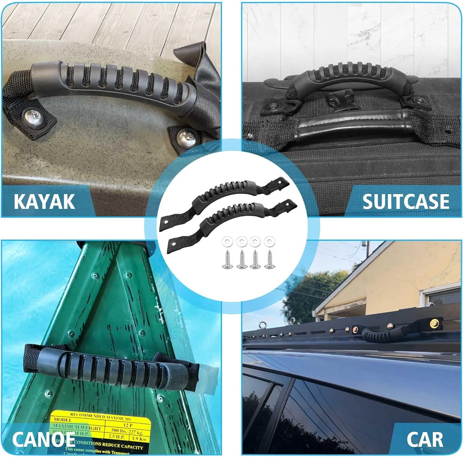 4 Pack Kayak Carry Handles 